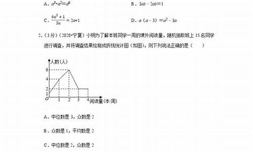 宁夏2017年高考数学试卷_宁夏高考数学卷子2017