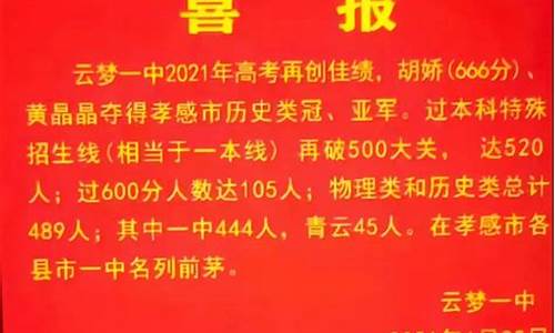 云梦高考状元2022_云梦高考状元