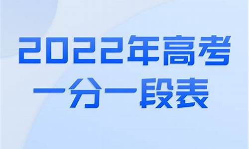 2022年高考分数线,2022年高考