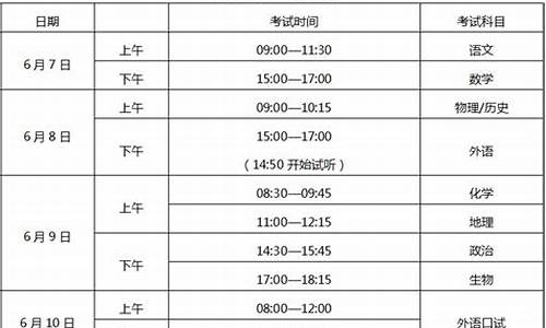 2024重庆高考时间_重庆高考时间