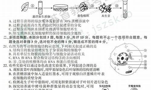 2014高考生物四川-2020四川省生物高考卷